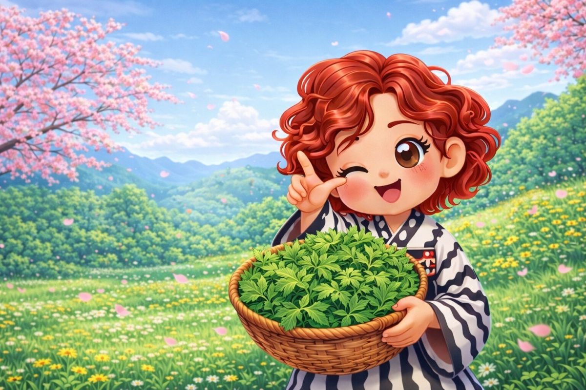 ☘️ 春の野遊びのお知らせ ☘️生よもぎ餅づくり & よもぎ入浴剤づくり