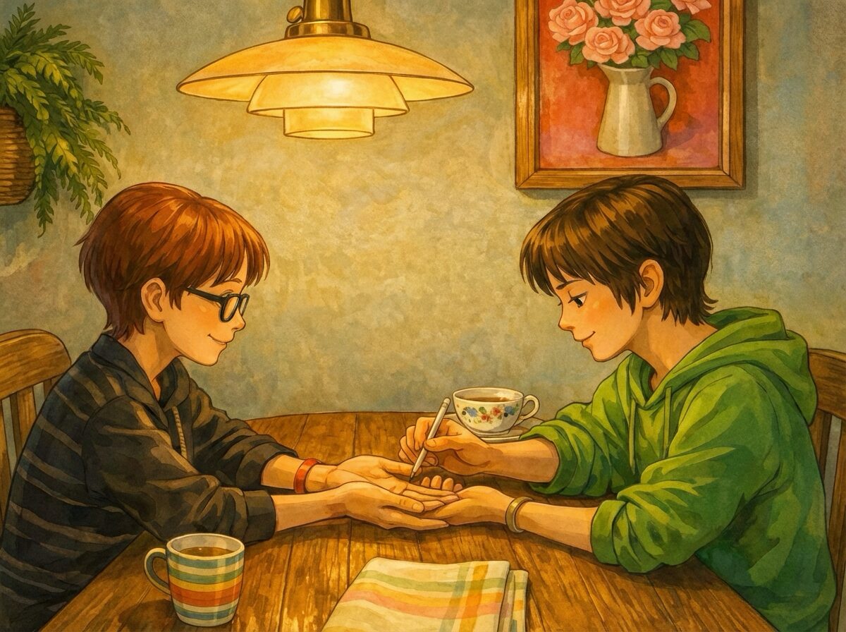 手のひらには、その人だけの